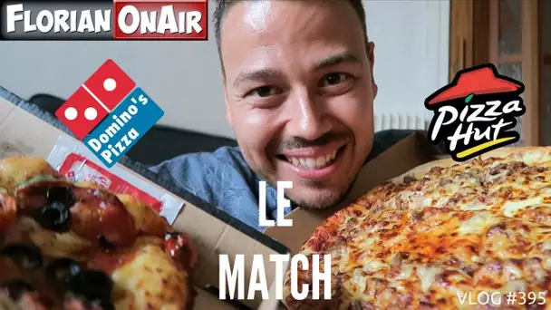 Le Match:  PIZZA HUT VS DOMINO'S - VLOG #395