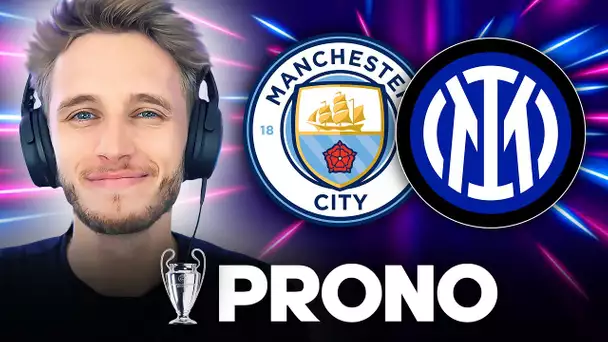 🏆 MON PRONO POUR CITY – INTER !!!