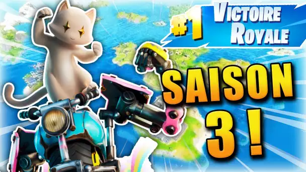 MA PREMIÈRE GAME SUR LA SAISON 3 FORTNITE !