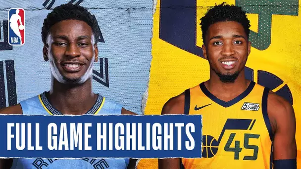 GRIZZLIES at JAZZ | FULL GAME HIGHLIGHTS | December 7, 2019