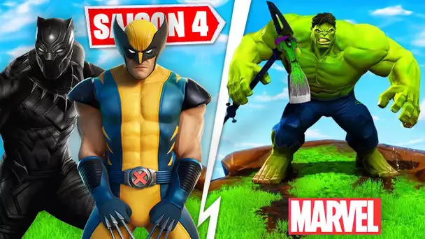 LES POUVOIRS DE HULK, BLACK PANTHER ET WOLVERINE SUR FORTNITE ! (+ IRON MAN DANS UN NOUVEAU LIEU ..)