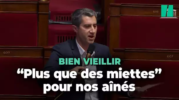 Ruffin veut plus que les « miettes » proposées par Bergé dans sa loi « bien vieilllir »