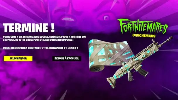 CAMOUFLAGE GRATUIT FORTNITEMARES DISPONIBLE ! (FORTNITE SECRET SAISON 4)