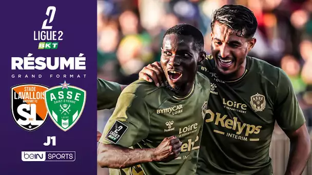 Résumé : Un match spectaculaire entre Saint-Etienne et Laval, une pluie de buts !