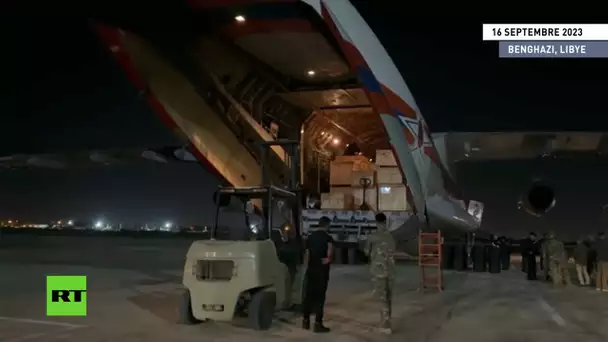 🇱🇾 Libye : un avion russe livre de l'aide humanitaire aux victimes des inondations