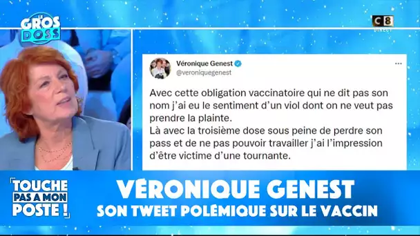 Véronique Genest revient sur son tweet polémique sur le vaccin