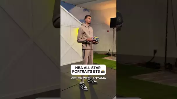 Go behind the scenes of the 2024 NBA All-Star portrait shoot 📸 | #Shorts