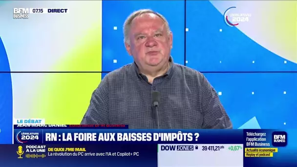 Nicolas Doze face à Jean-Marc Daniel : RN, la foire aux baisses d'impôts ?