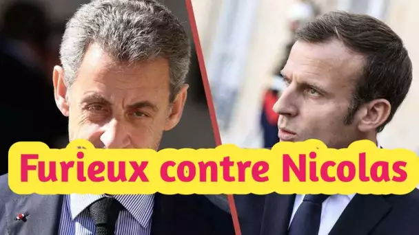 Emmanuel Macron menacé par Nicolas Sarkozy ? La coupe est pleine !