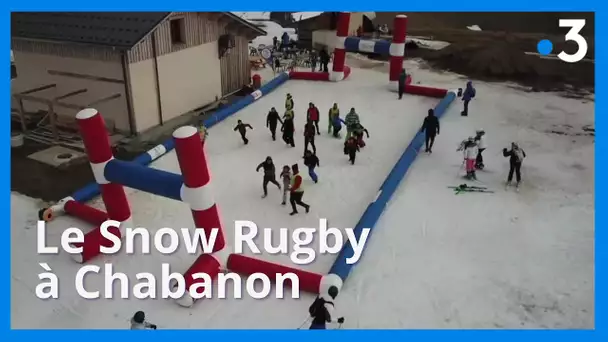 Le Snow Rugby débarque à la station de ski de Chabanon (04)