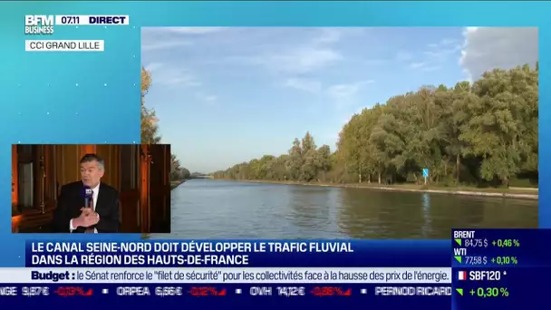 Le Canal Seine-Nord doit développer le trafic fluvial dans la région des Hauts-de-France