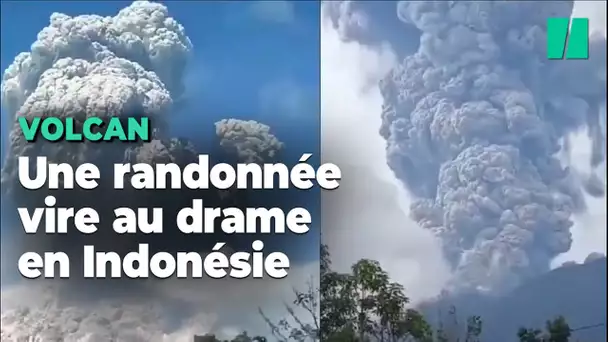 En Indonésie, une puissante éruption piège des randonneurs