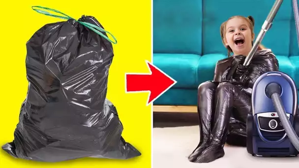 12 ASTUCES FOLLES MAIS UTILES AVEC DES SACS EN PLASTIQUE