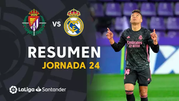 Resumen de Real Valladolid vs Real Madrid (0-1)