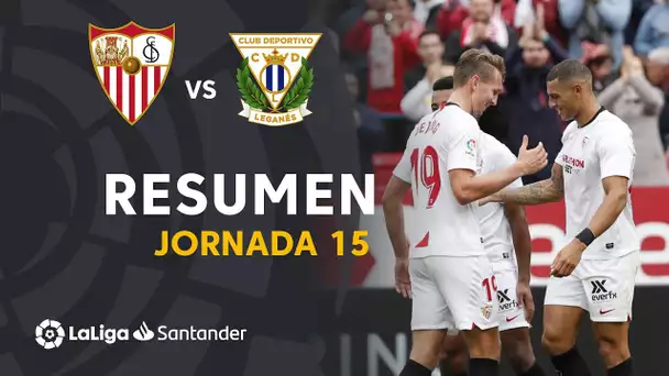 Resumen de Sevilla FC vs CD Leganés (1-0)