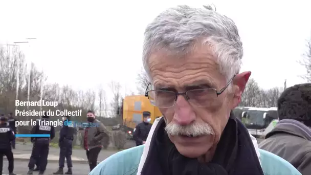 Les militants qui occupaient la ZAD du Triangle de Gonesse évacués par la police