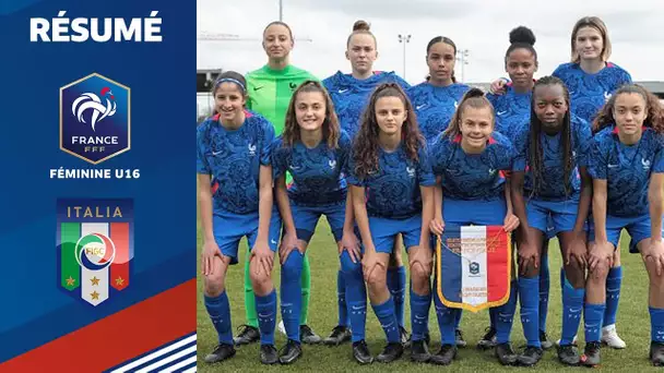 U16 Féminine : France-Italie (3-1), le résumé