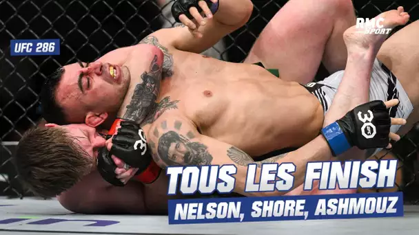 MMA - UFC 286 : Les finish de Nelson, Ashmouz et Shore