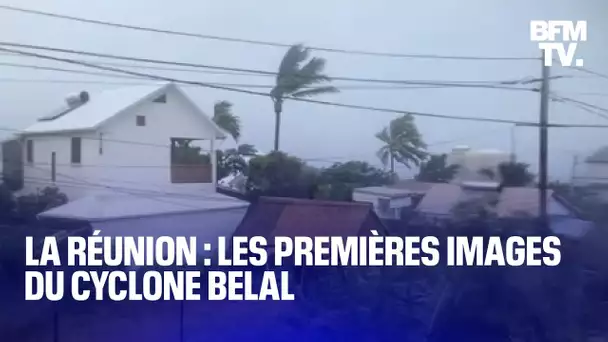 Les premières images du cyclone Belal qui arrive sur l’île de La Réunion
