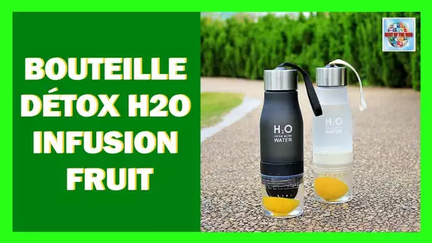 Bouteille Detox H2O Infusion Fruit | Restez hydraté à l&#039;usage délicieux avec la bouteille detox H2O