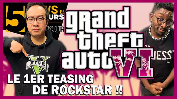 GTA 6 : VOICI LE 1ER TEASING DE ROCKSTAR, C'EST MALIN ET LUDIQUE !