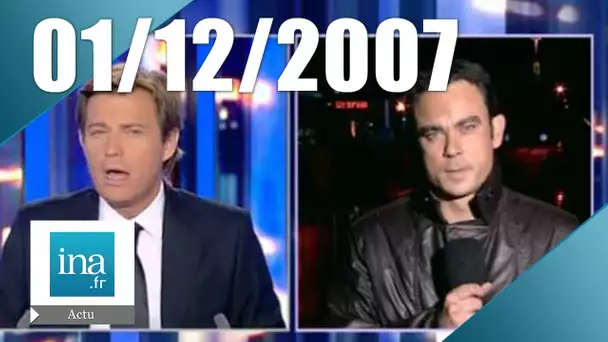 20h France 2 du 1er décembre 2007 : 2 gardes civils attaqués par l'ETA | Archive INA