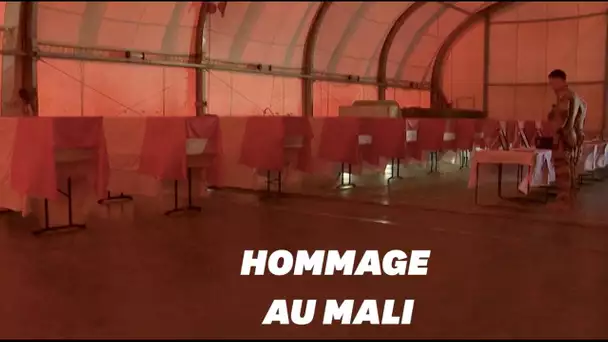 À Gao au Mali, l'hommage aux 13 militaires français morts en opération