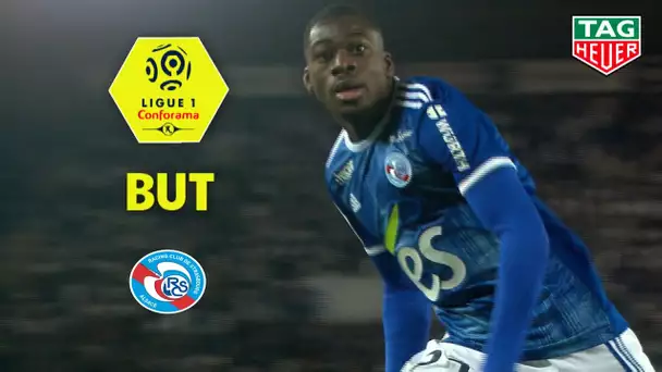 But Youssouf FOFANA (22') / RC Strasbourg Alsace - Olympique Lyonnais (1-2)  (RCSA-OL)/ 2019-20