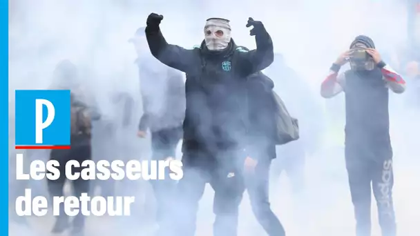 Un an de gilet jaunes : les casseurs de retour dans Paris