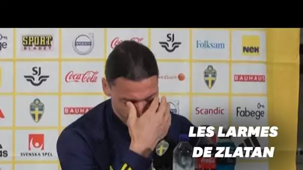 Zlatan Ibrahimovic fond en larmes pour son retour en sélection