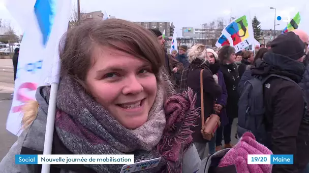 Grève du 10 décembre :  mobilisation à Laval et au Mans