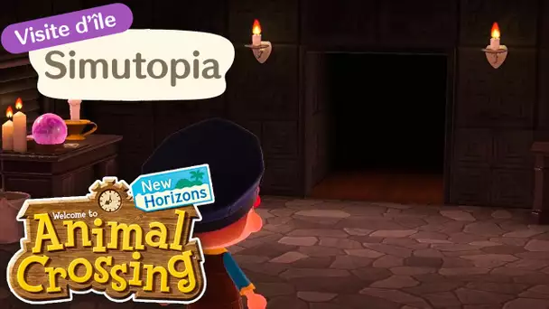 UNE MAISON ABANDONNÉE ? - Visite de Simutopia - Animal Crossing : New Horizons