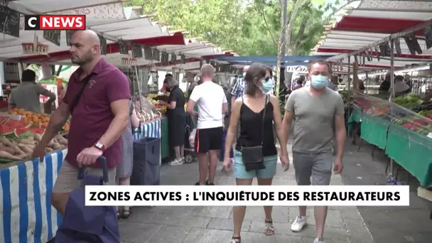 Zones actives de circulation du virus : l'inquiétude des restaurateurs à Paris