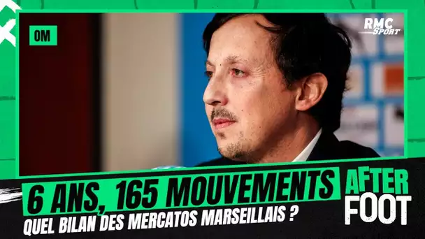 OM : 135 mouvements en 6 ans de mercato "ce n'est pas normal", tacle Riolo