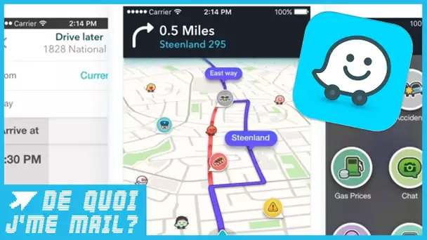 On vous fait découvrir l'appli Waze et ses secrets  DQJMM (2/2)