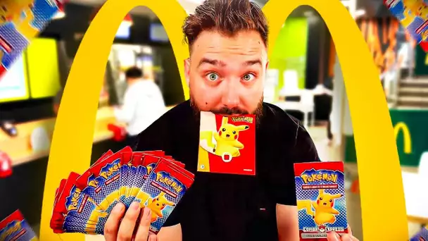 OUVERTURE DE 20 BOOSTERS POKÉMON MCDONALD’S 2022 ! (Cartes Pikachu de ZINZIN )