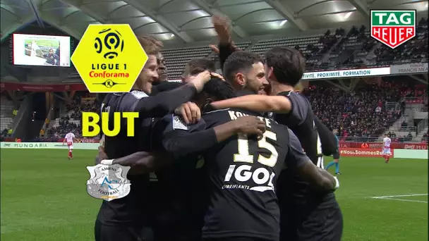 But Yunis ABDELHAMID (44&#039; csc) / Stade de Reims - Amiens SC (2-2)  (REIMS-ASC)/ 2018-19