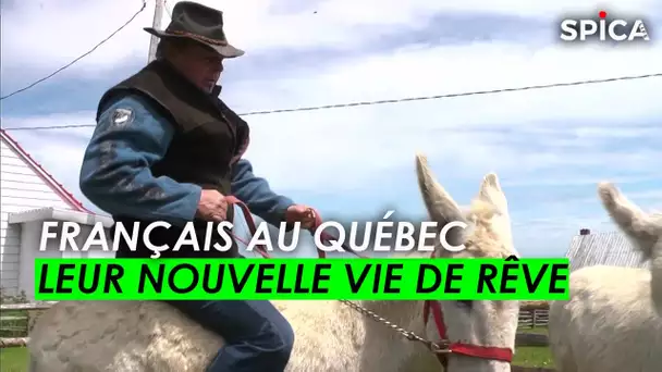 Français : Leur nouvelle vie de rêve au Québec