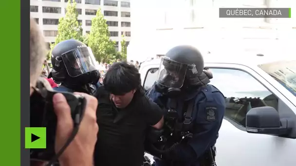 Québec : affrontements entre manifestants antiracistes et police