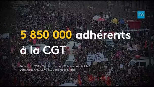 Mais où sont les adhérents de la CGT ? | Franceinfo INA
