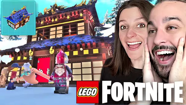 LEGO FORTNITE : ON CONSTRUIT UN VILLAGE INCROYABLE ! (Palais de Shogun)