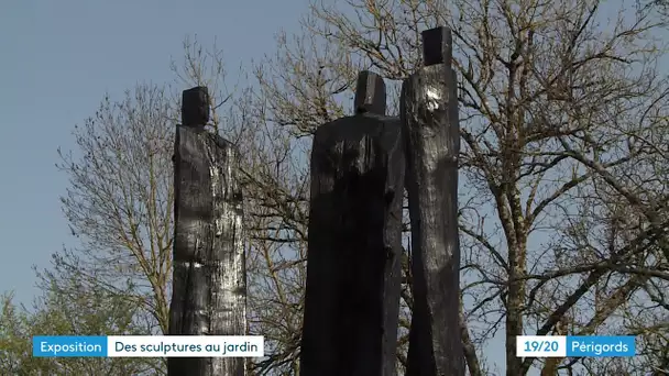 Les sculptures monumentales de Christian Lapie dans les jardins d'Eyrignac