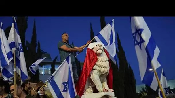 Israël : nouvelle manifestation contre la réforme judiciaire avant une audience clé