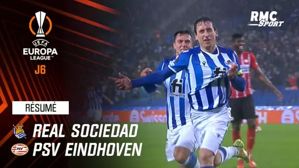 Résumé : Real Sociedad 3-0 PSV - Ligue Europa (J6)