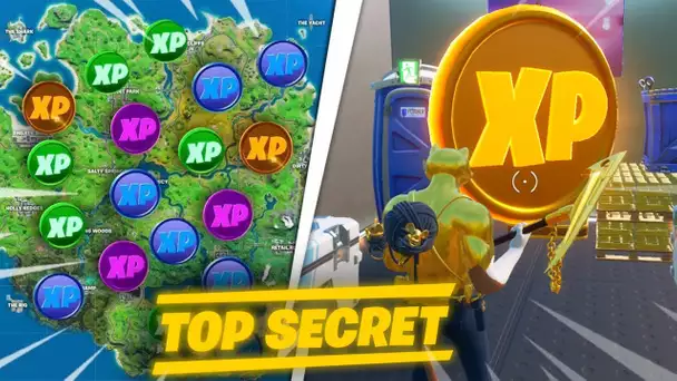 MONTER SES NIVEAUX RAPIDEMENT ! JETONS D'EXP SEMAINE 5 ! (FORTNITE SECRET SAISON 2)