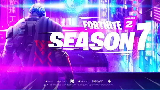 FORTNITE TEASER SAISON 7 : NOUVEAUX SKINS, NOUVEAUX VEHICULES, NOUVELLE VILLE FUTURISTE ...