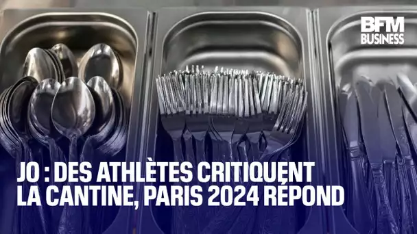 JO : des athlètes critiquent la cantine, Paris 2024 répond