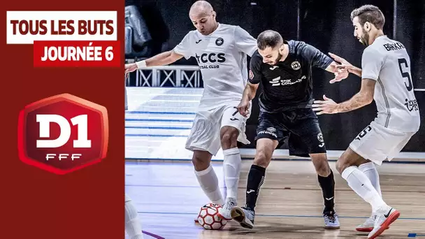 D1 Futsal, journée 6 : tous les buts