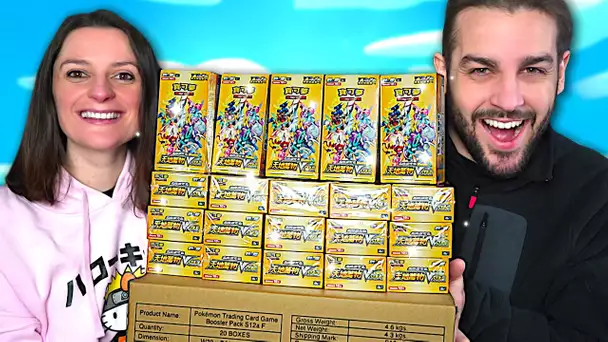 ON A DEPENSE TOUT NOTRE ARGENT DANS CE COLIS XXL DE CARTES POKEMON ! ZENITH SUPREME