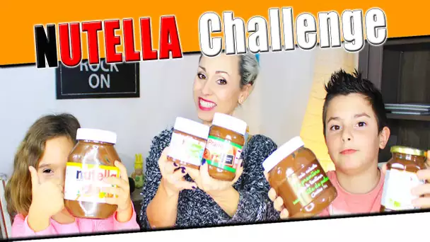 Nutella Challenge : Dégustation en Famille à l&#039;aveugle !